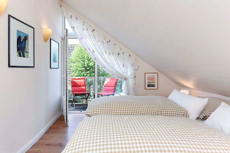 Ferienwohnung „Obergeschoss“ - Schlafzimmer 1